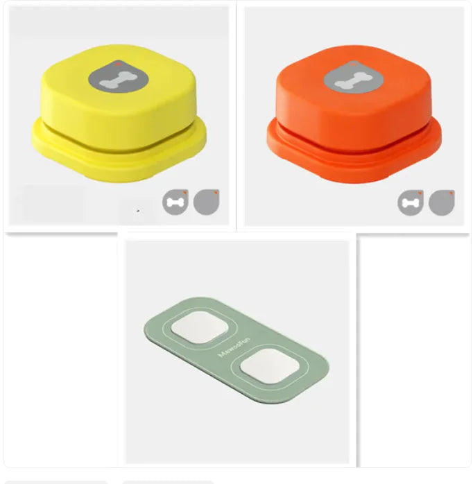 4 Colors Pet Communication Button One-click Prevent Physical Inactivity Recordable Dog Talking Button Toy Cat Toy Pet Products